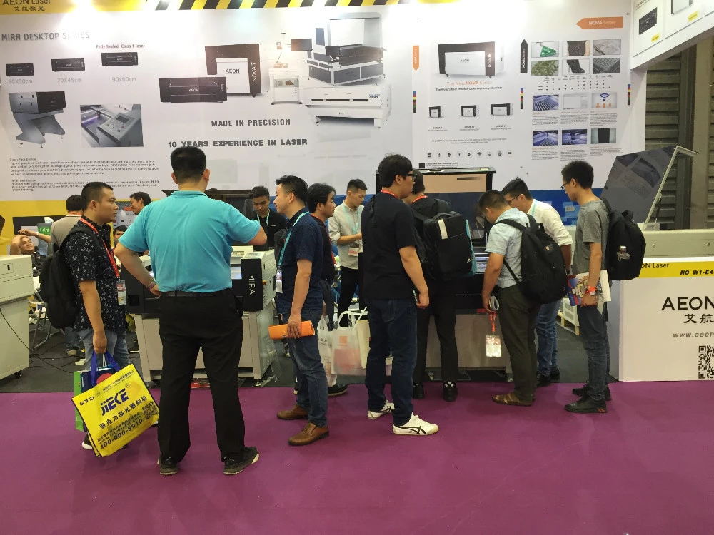 Aeon Laser cutting machine Desktop Laser Machine Mira Plus 7045 Laser Engraver For Acrylic ABS MDF 40w 60w 80w